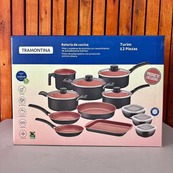 Batería de cocina Tramontina turim