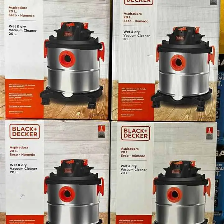 Aspiradora Black+Decker 20L SECO / HÚMEDO Potencia y capacidad para limpiar todo