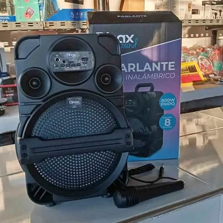 Parlantes dinax 8 pulgadas