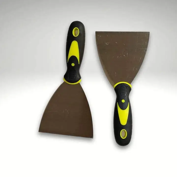 ESPATULA 4" con mango de goma con mango de goma para un agarre cómodo