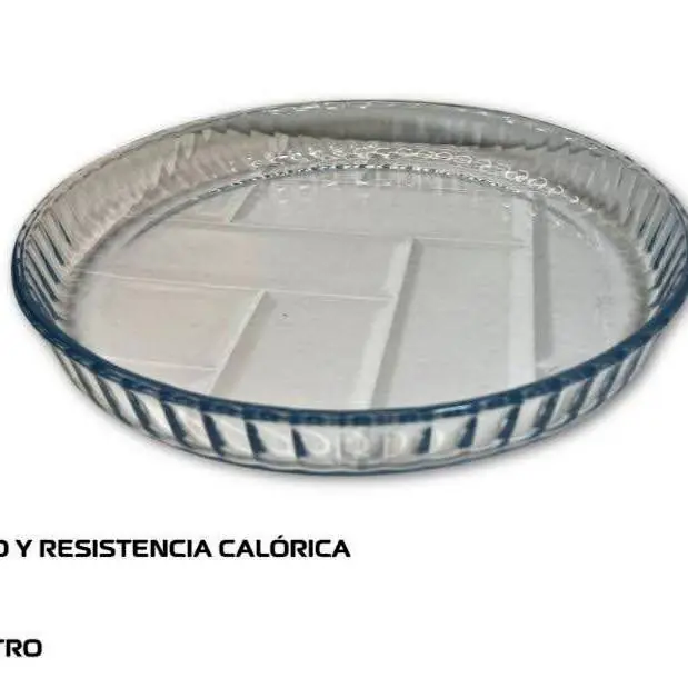 Molde para tarta de vidrio 27CM
