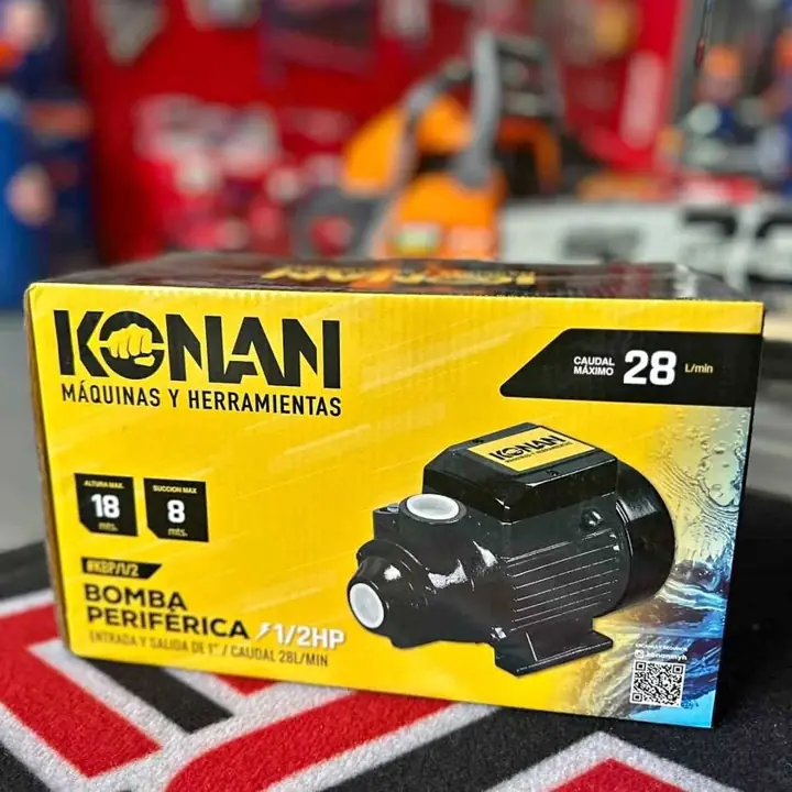 Bomba periférica 1/2hp Konan $46.546