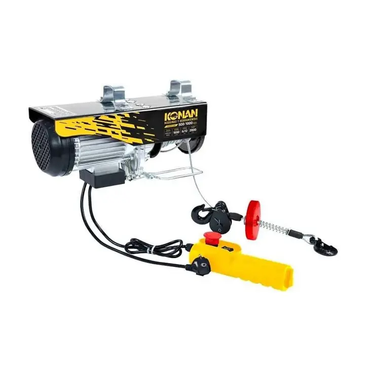 Aparejo eléctricos 1650w 1000kg konan