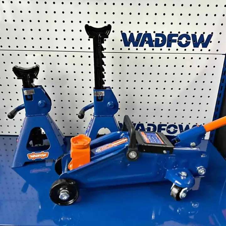 Combo Crique carro 2t + 2 caballetes 2t wadfow $99.691