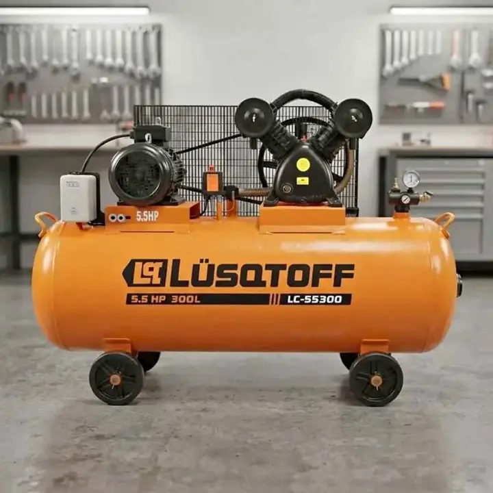 Compresor 300L 5.5hp 650L/ min Lusqtoff