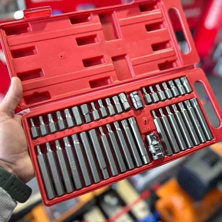 Set puntas allen Torx Spline 40pzs Davison $39.200