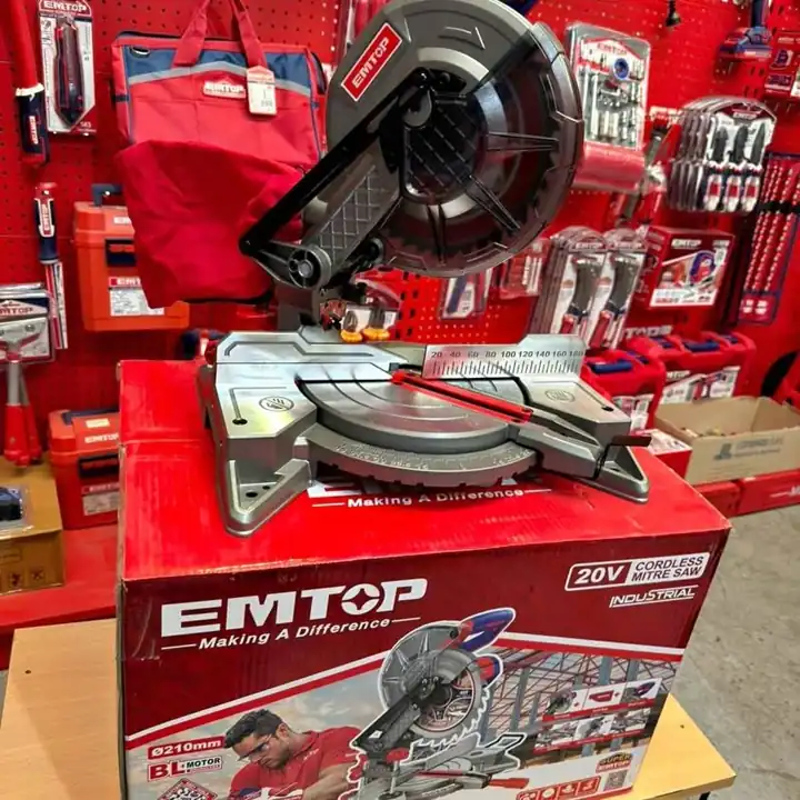 Sierra engletadora 20v industrial emtop