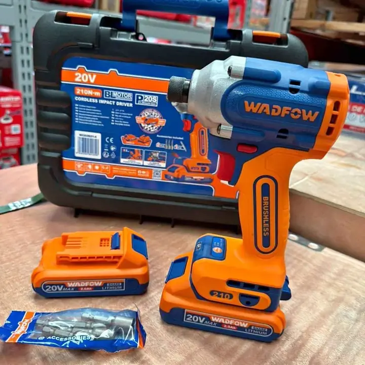 Taladro de impacto 210nm 20v Wadfow