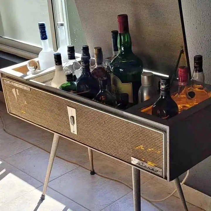 Minibar botellero, carrito de bebidas
