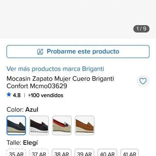 Zapato mocasin