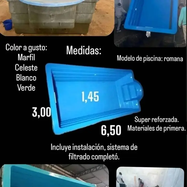 Piletas fabricantes