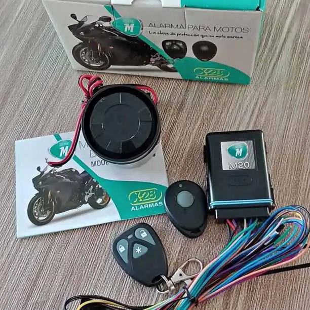 Alarma para moto, consutar por la instalacion, es aparte