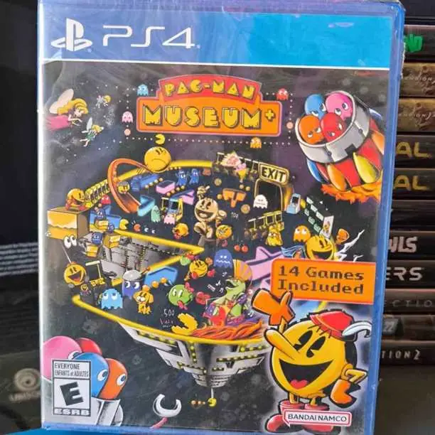 Pacman 14 juegos incluídos sellado PS4