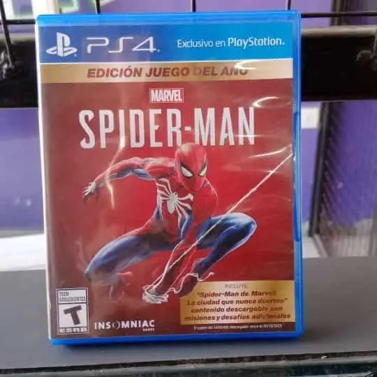 Spiderman ps4 usado