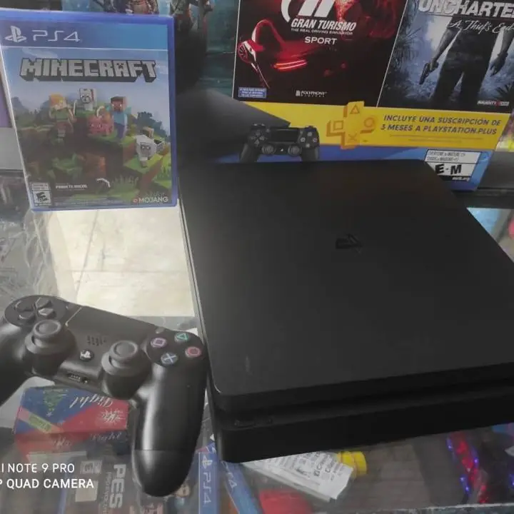 Ps4 slim con Minecraft y garantía!