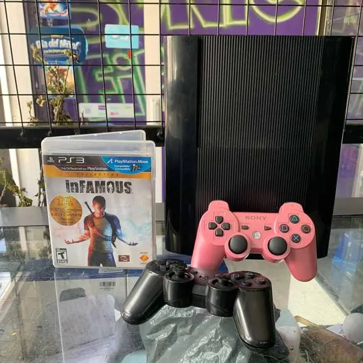 Play 3 super slim + 30 juegos + garantia