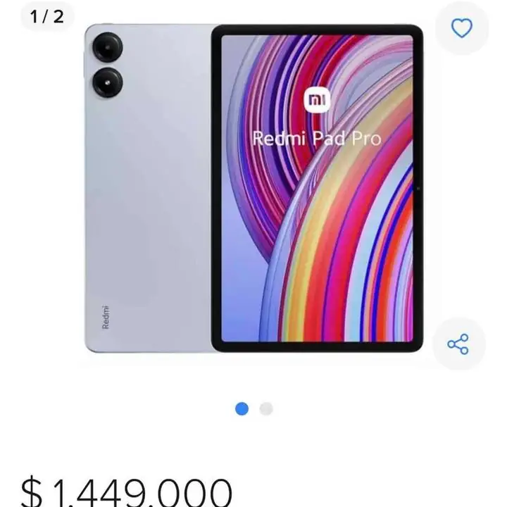 Tablet pad pro 12.1 nueva sin caja