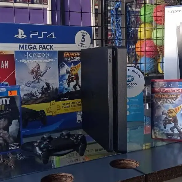 PS4 en stock slim 1TB + garantia + juego de regalo