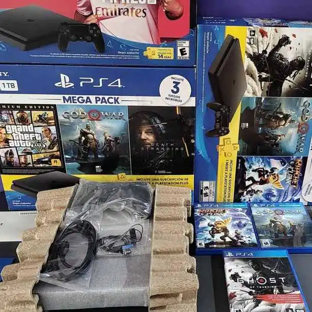 Play 4 nuevas y selecciónadas slim 1 tb