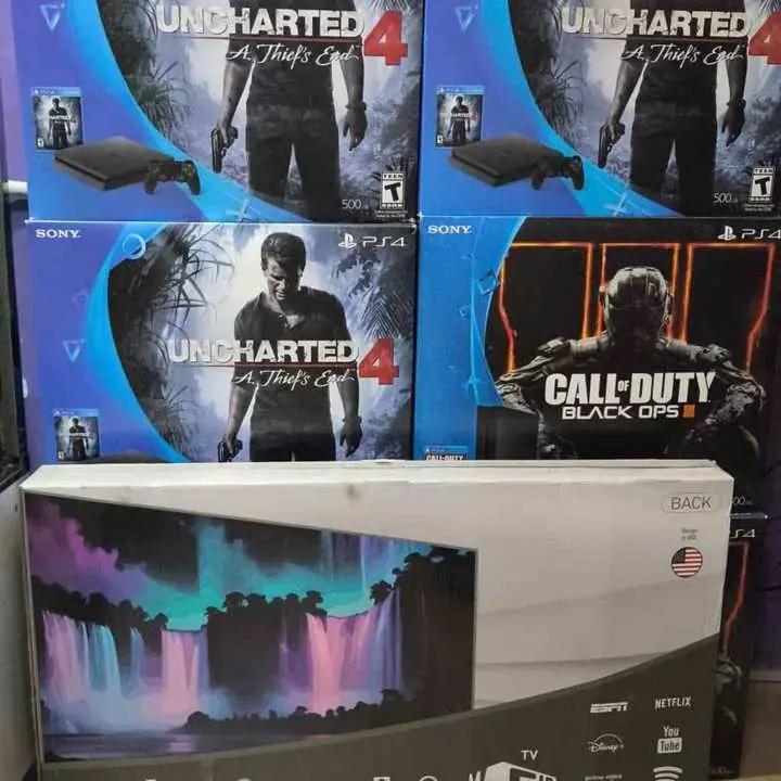 Consola nueva 0km flasheable + tv nuevo sellado