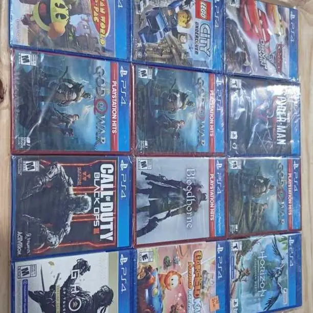 3 Juegos sellados PS4