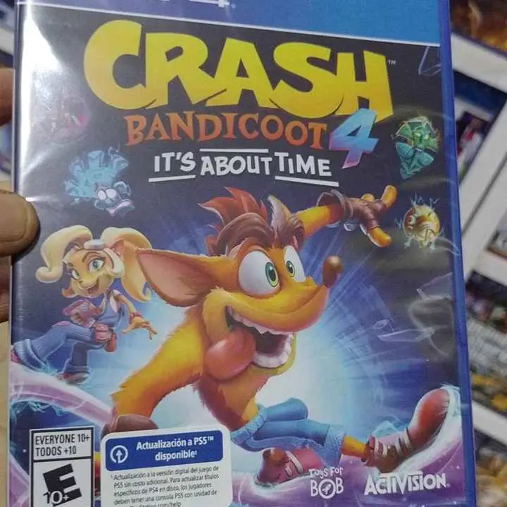 Crash 4 podes jugar de a 4 jugadores