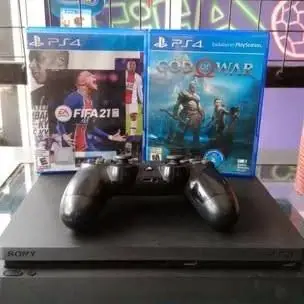 Ps4 slim + dos juegos de regalo y garantia !