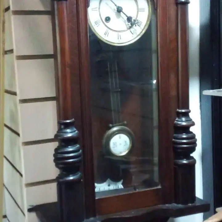 Reloj de pared aleman. marca jungans 2 cuerdas