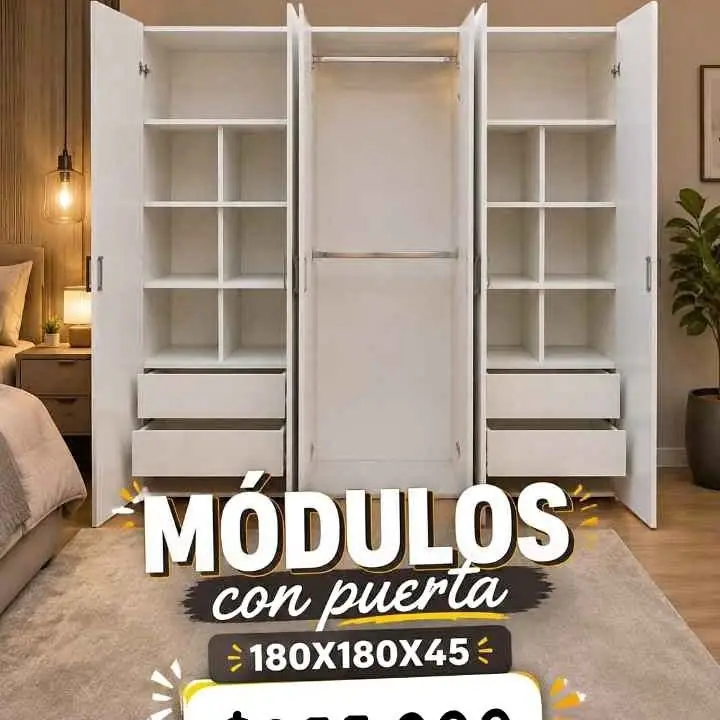 Modulo con puerta 180X180X45