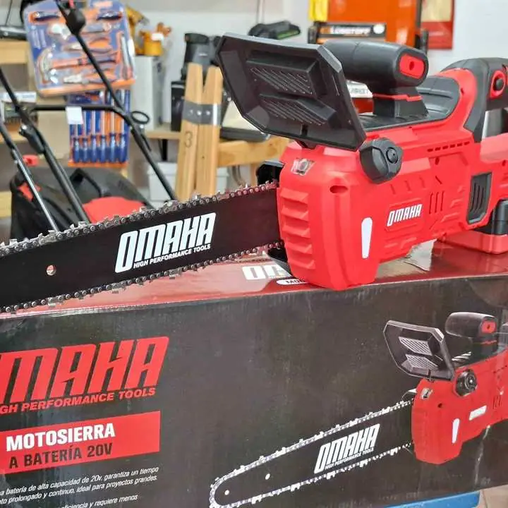 Motosierra a bateria omaha