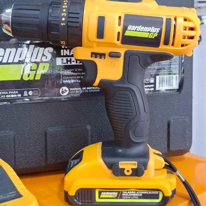 Taladro atornillador gardenplus