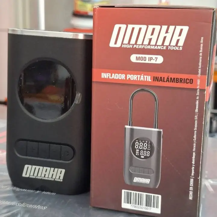 Inflador portatil inalambrico omaha
