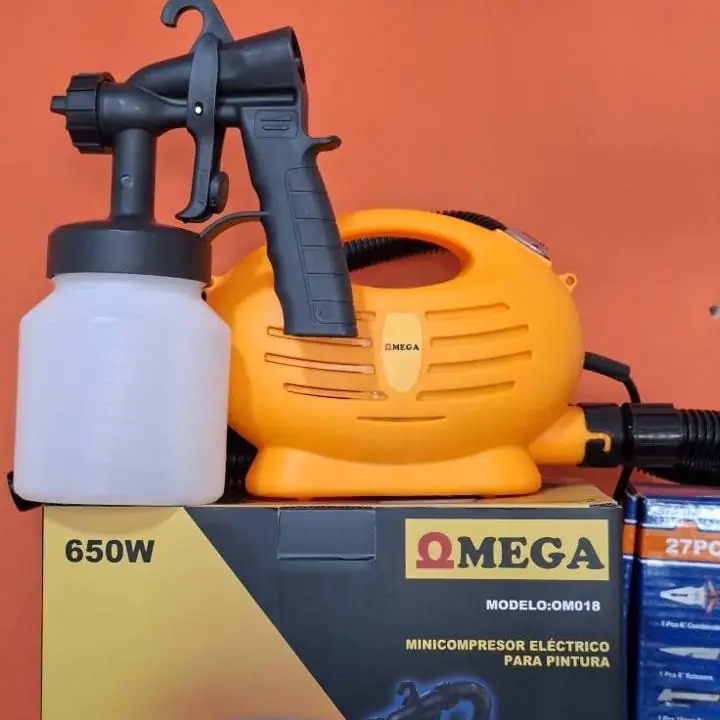 Mini compresor electrico para pintar omega