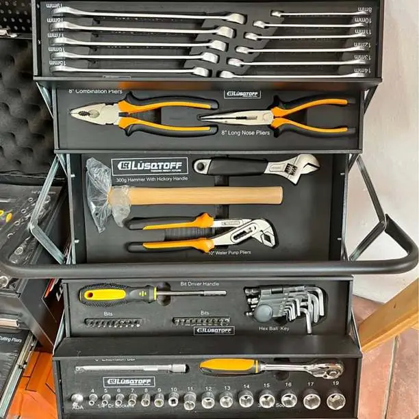Caja de herramientas plegable lusqtoff