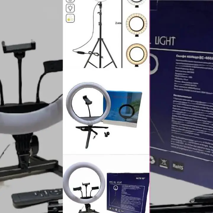 Aros de luz led. de 26cm, 32cm y 46cm
