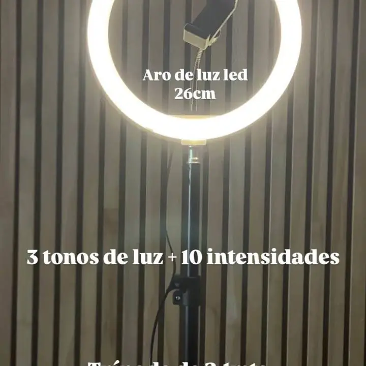 Aro de luz led 26cm