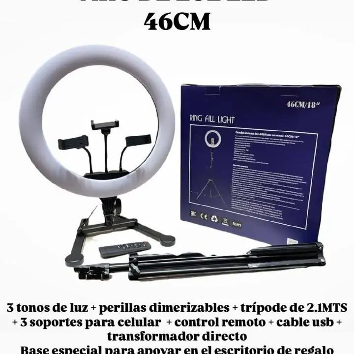 Aro de luz led 46CM