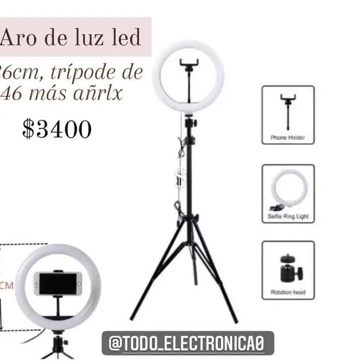 Aro de luz LED