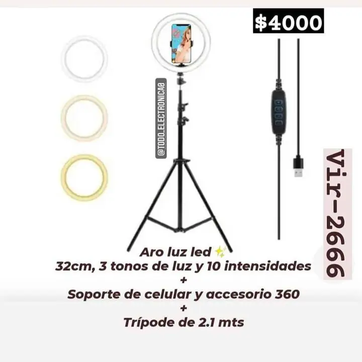 Aro de luz LED