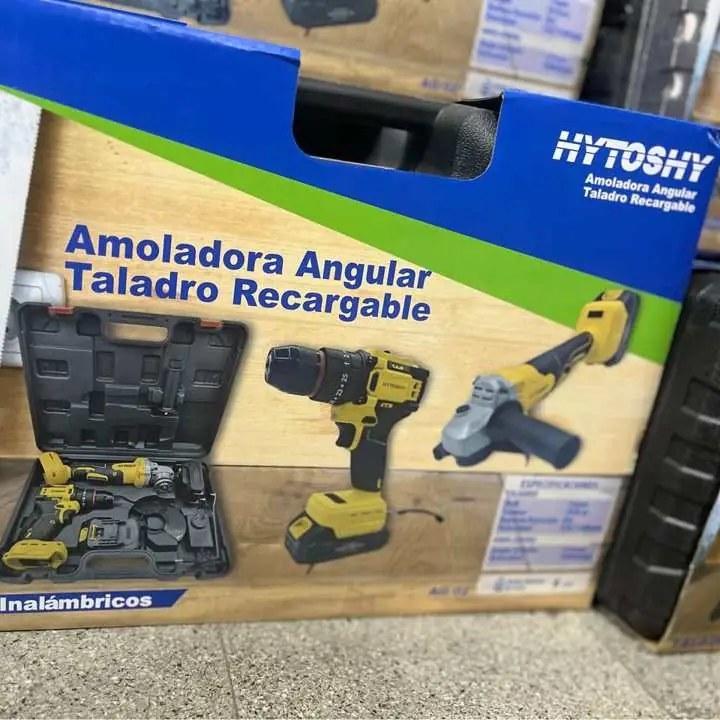 Amoladora y taladro