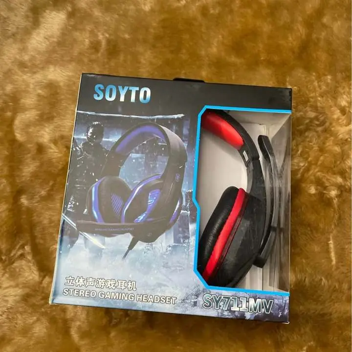 Auriculares Gamer rojo