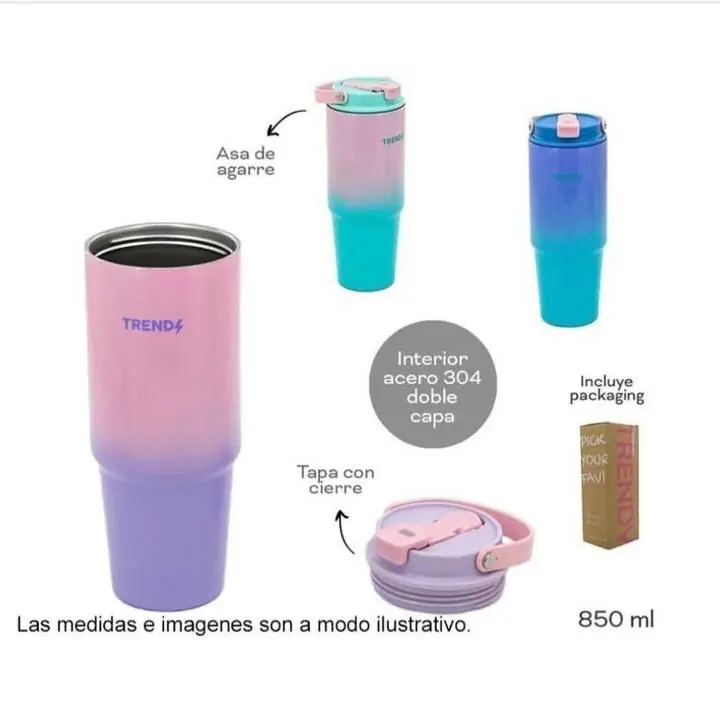 Vaso térmico trendy