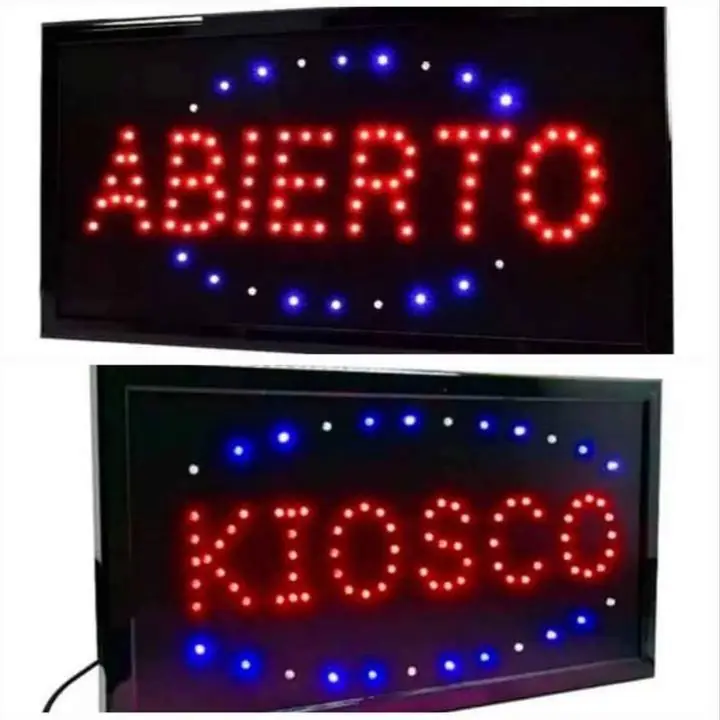 Carteles con luces