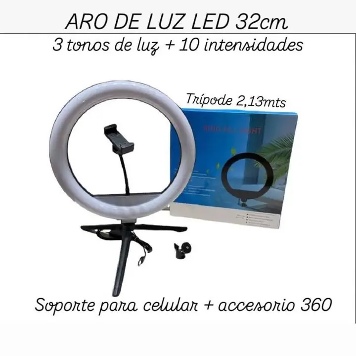 Aros de luz led