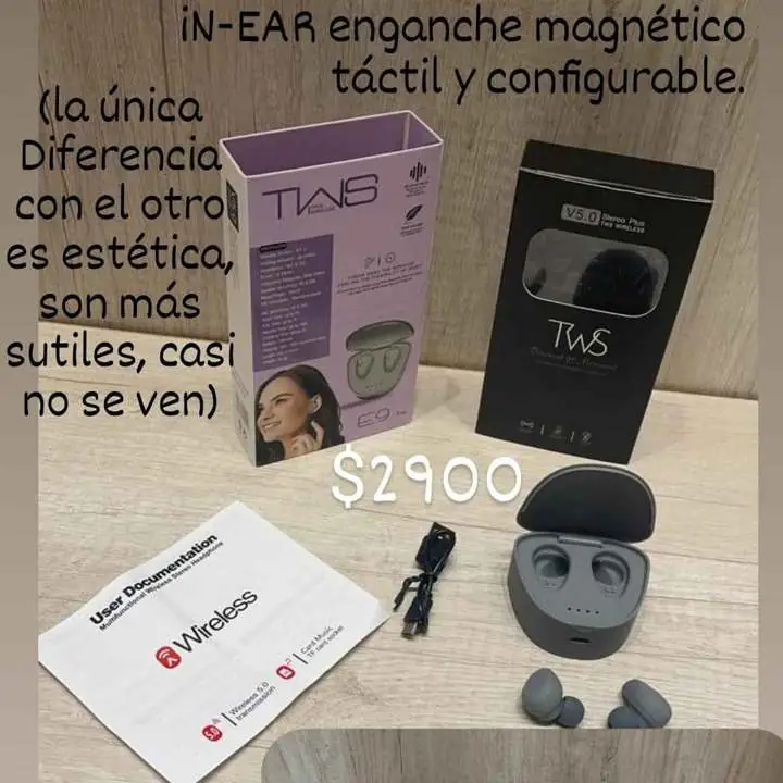 Auriculares con blutooth stock disponible en todos los modos y colores