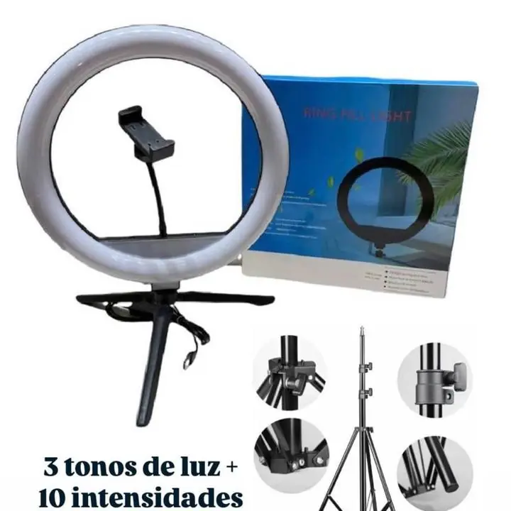 Aro de luz led de 32cm