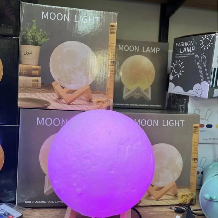 Lámpara luna