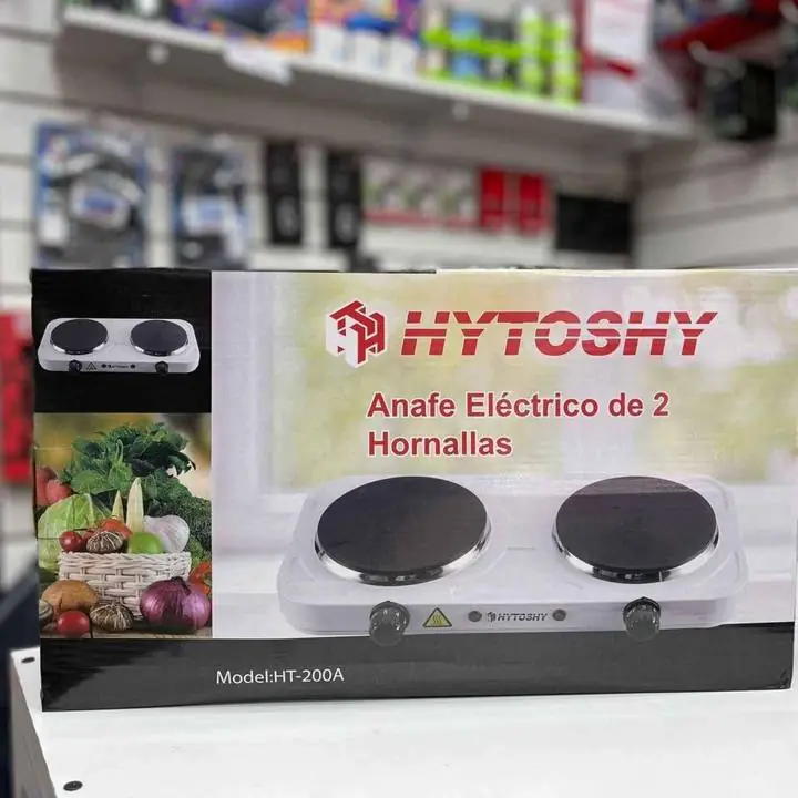 Anafe eléctrico 2 hornallas