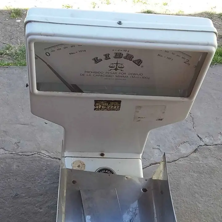 Vendo balanza, hay que calibrarla