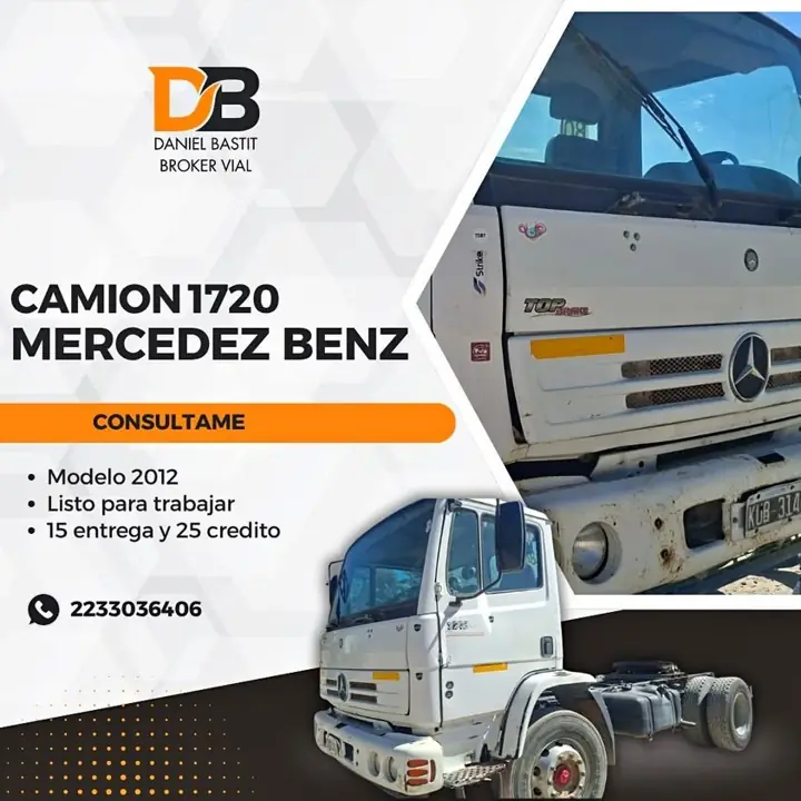 2012 Camion Mercedes Benz 1720